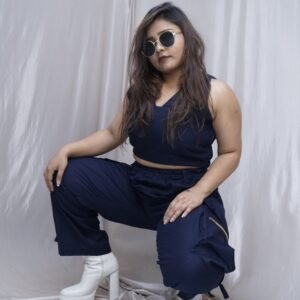 Blue Cargo Co-ord Set